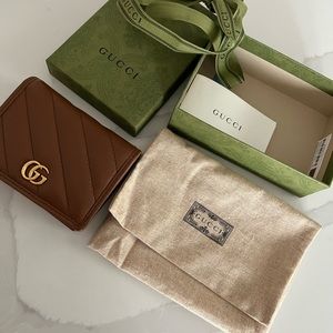 SOLD Gucci Brown Marmont Wallet